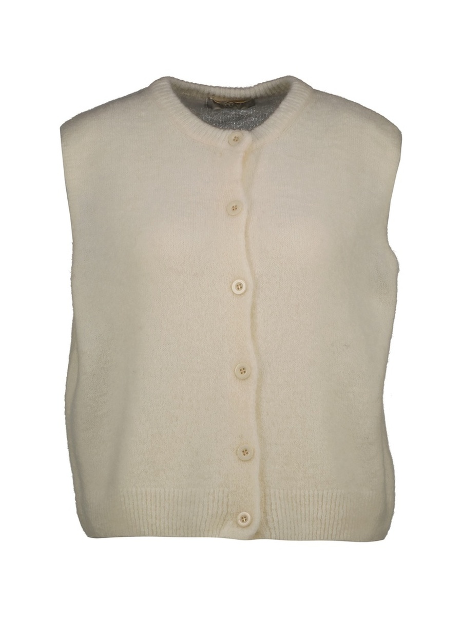 Gilet van het merk Amelie&amelie in het Beige