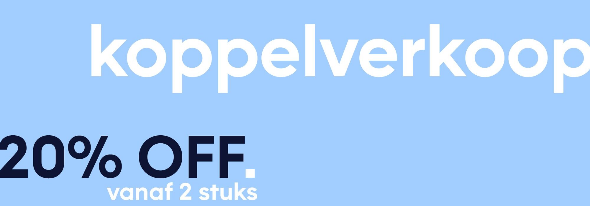 Deze banner is de hoofdbanner op de homepage