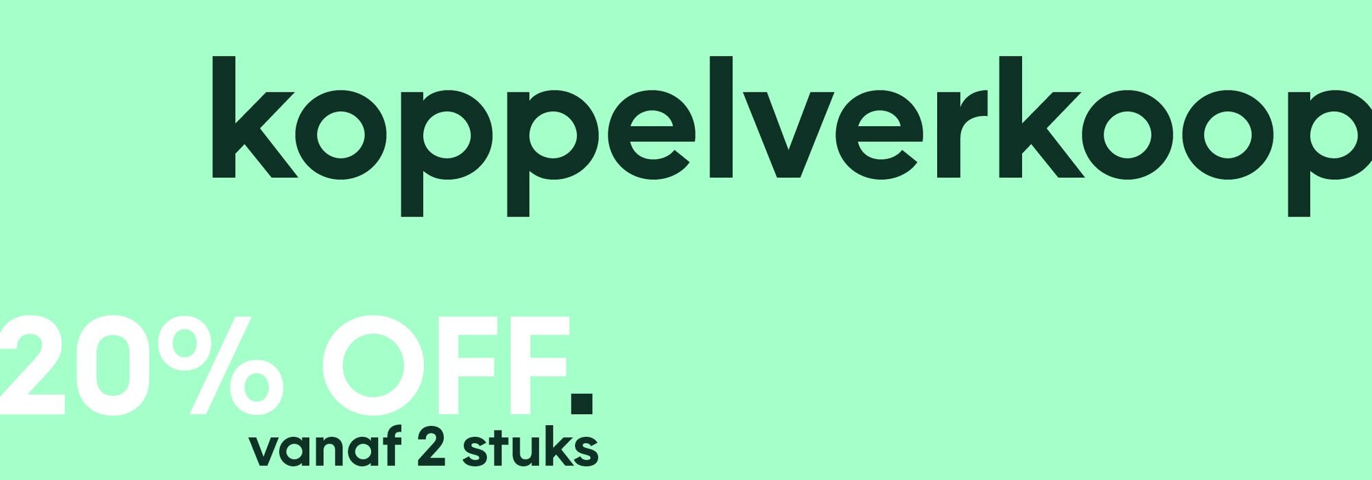 Deze banner is de hoofdbanner op de homepage