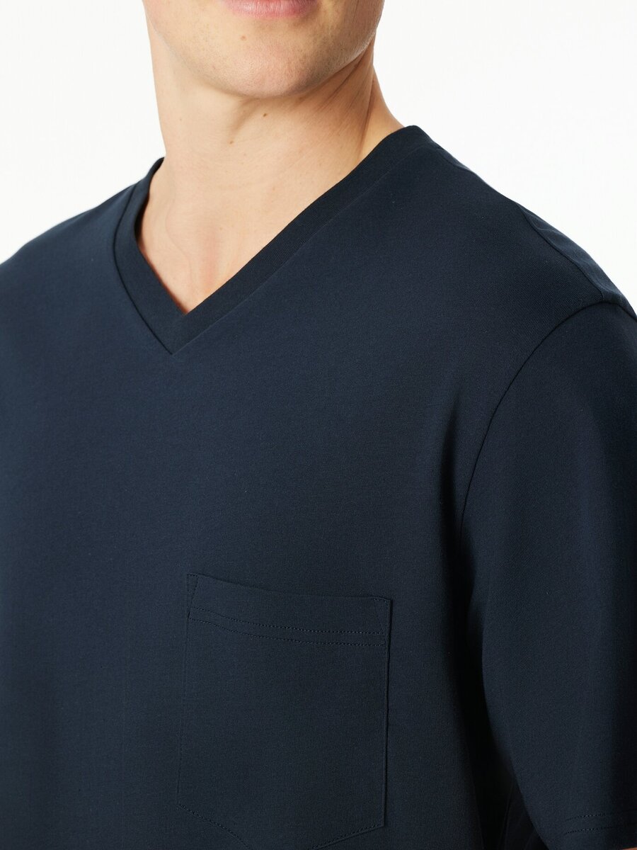Pyjama van het merk Schiesser in het Blauw
