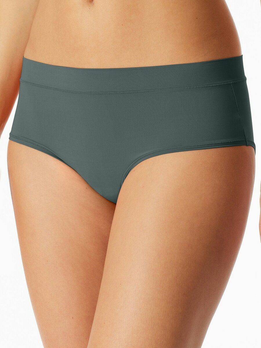 Slip van het merk Schiesser in het Groen