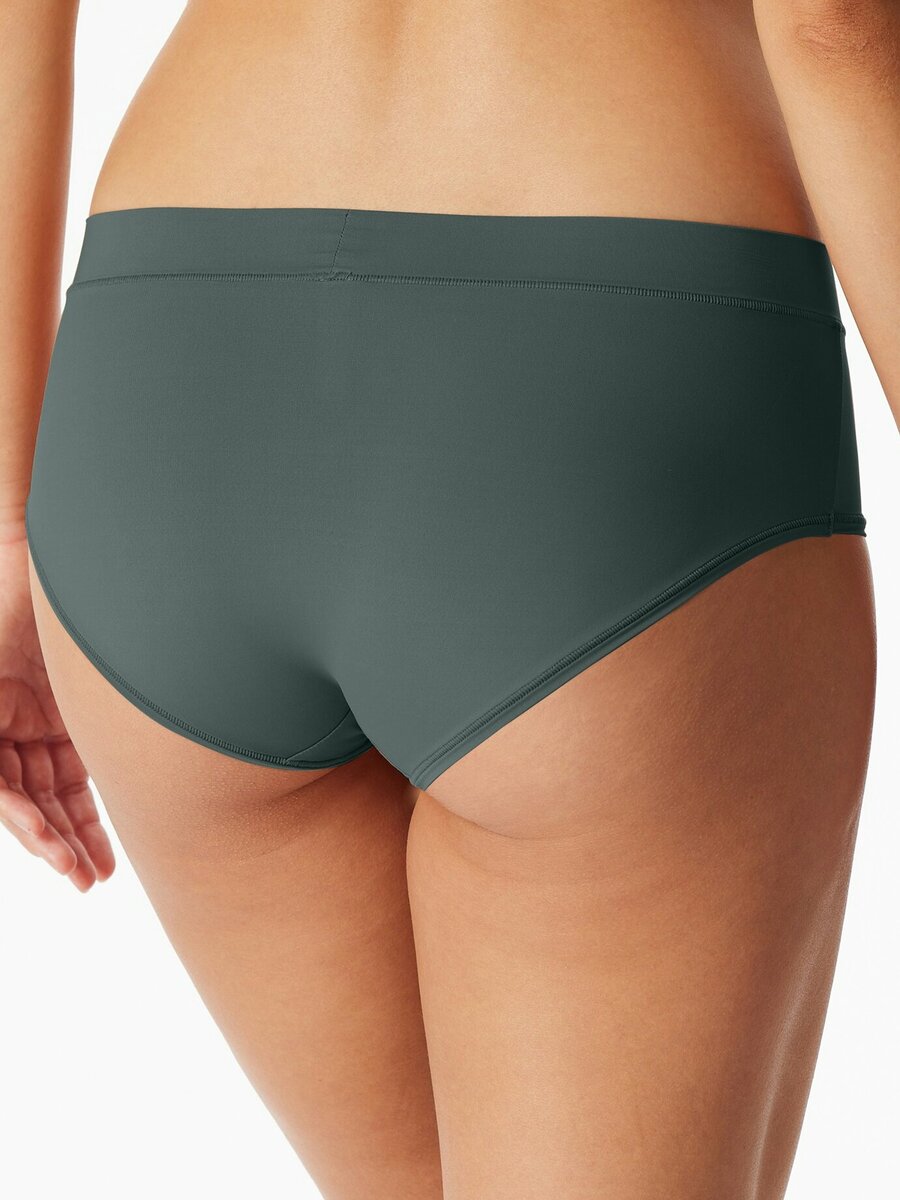 Slip van het merk Schiesser in het Groen