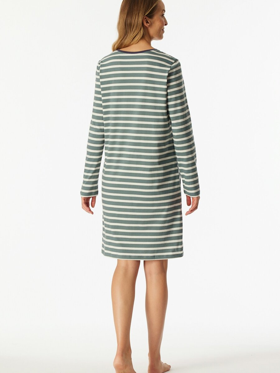 Slaapkleed van het merk Schiesser in het Groen