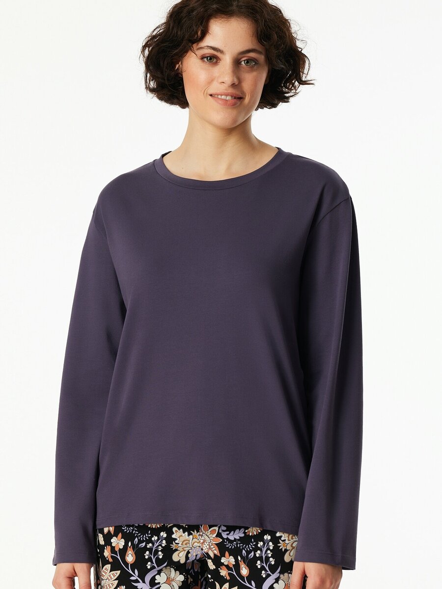 T-shirt van het merk Schiesser in het Blauw