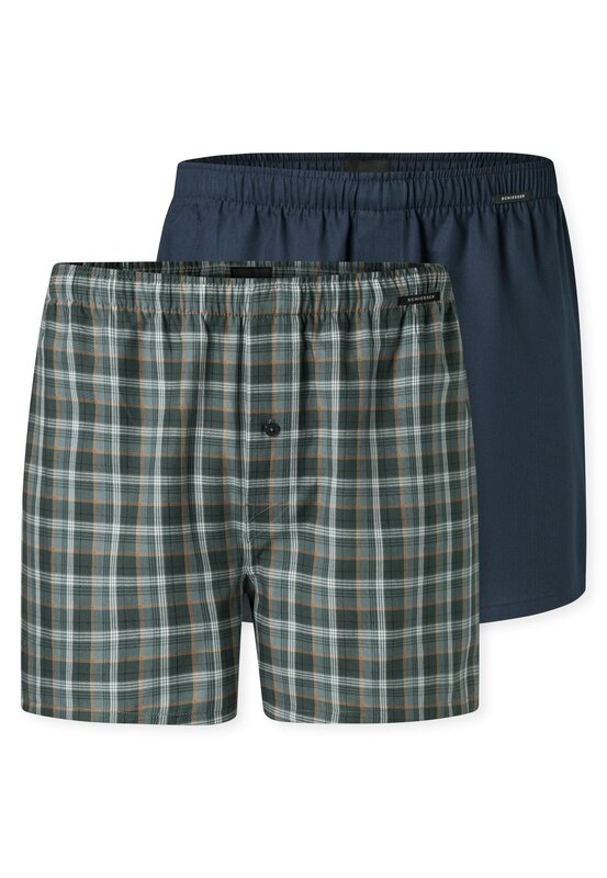 Boxer van het merk Schiesser in het Blauw