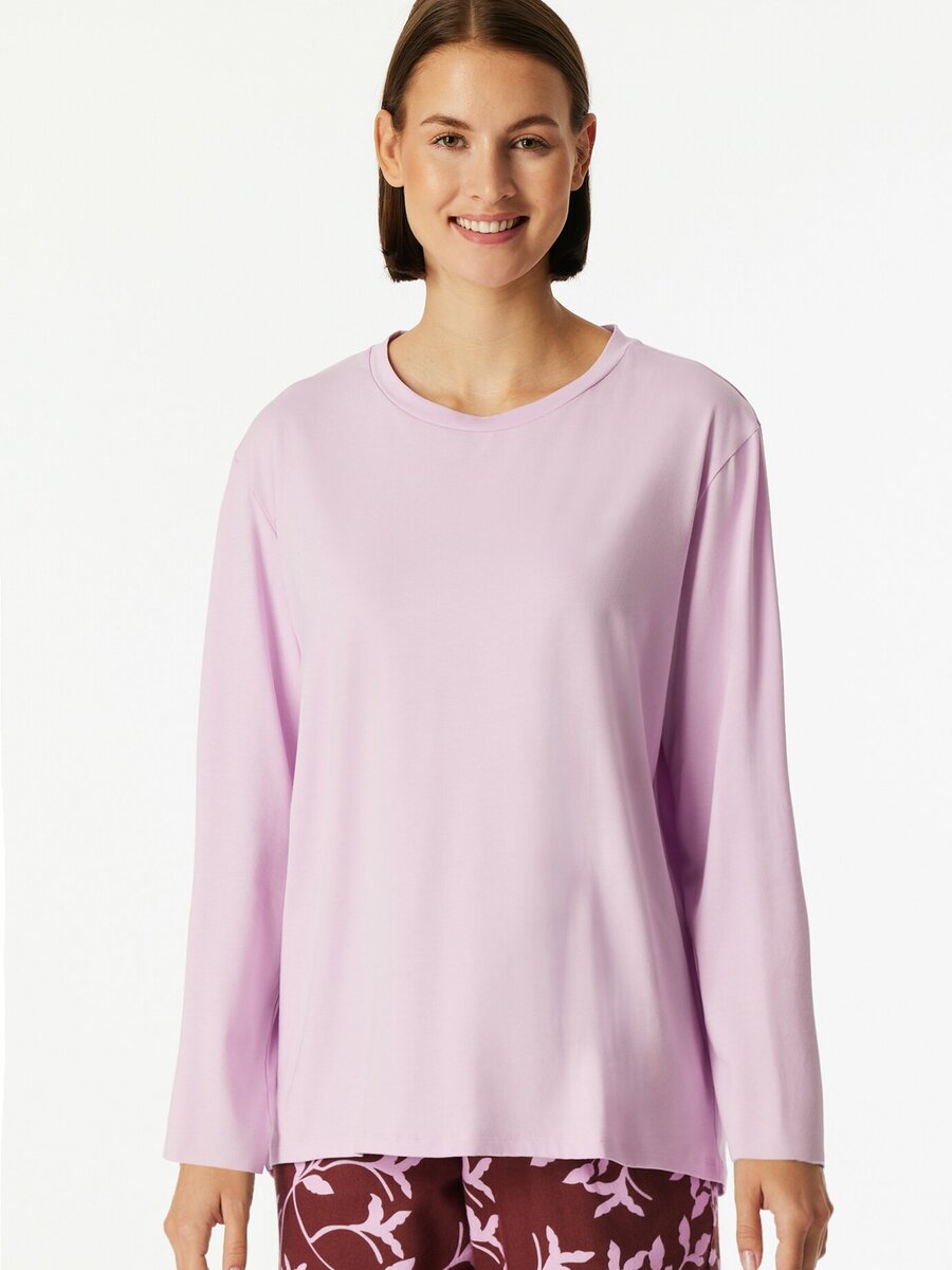 T-shirt van het merk Schiesser in het Roze