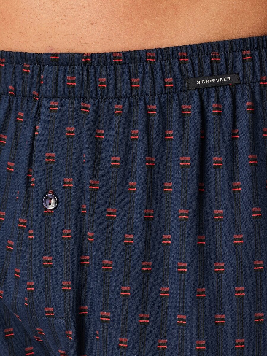 Boxer van het merk Schiesser in het Blauw