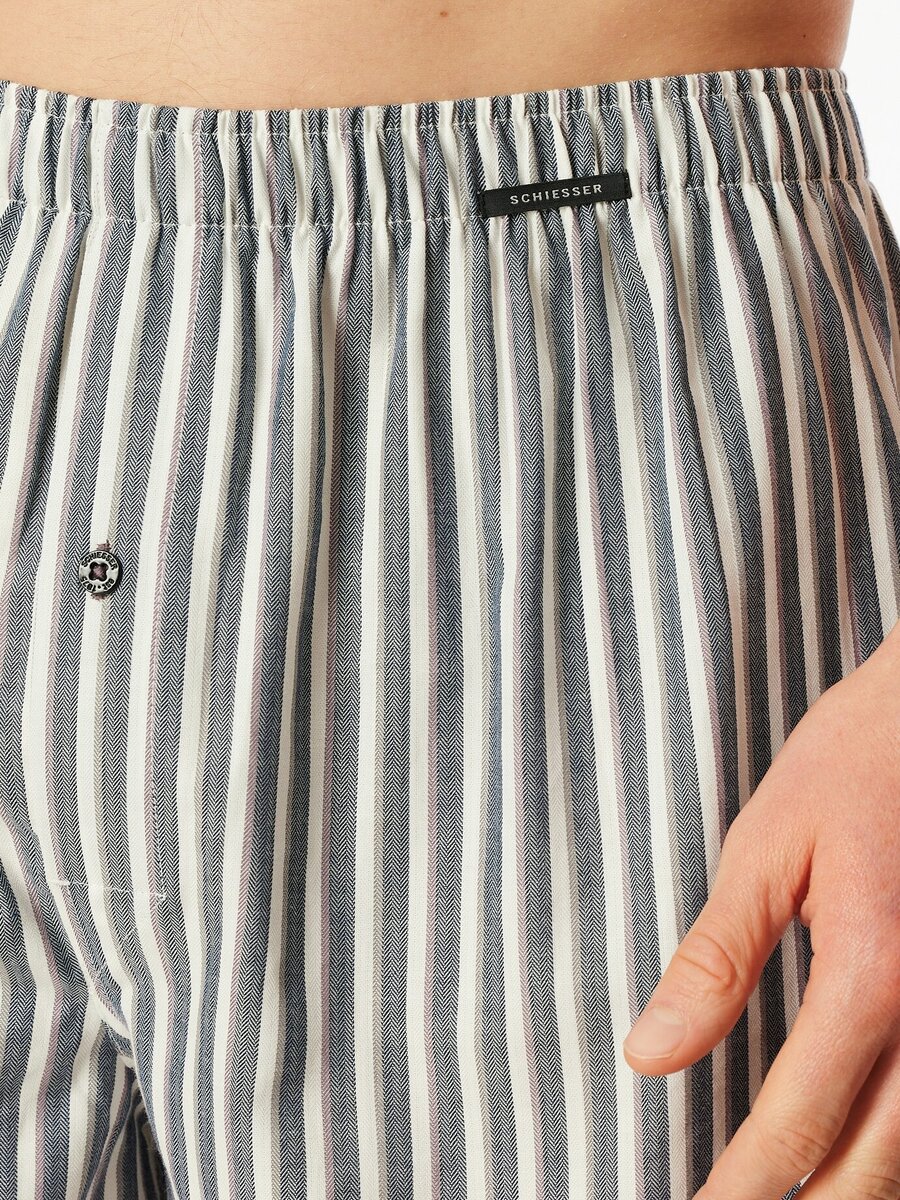Boxer van het merk Schiesser in het Blauw