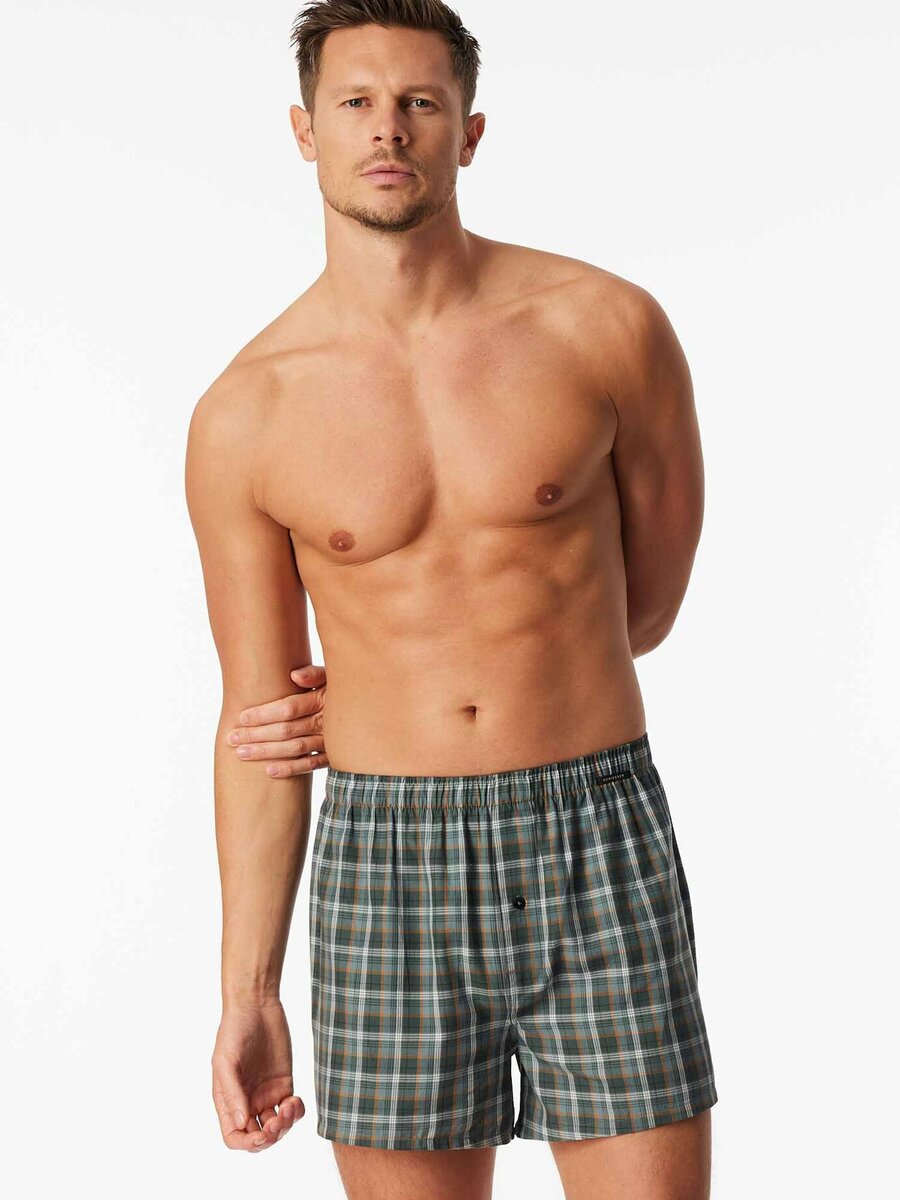 Boxer van het merk Schiesser in het Blauw