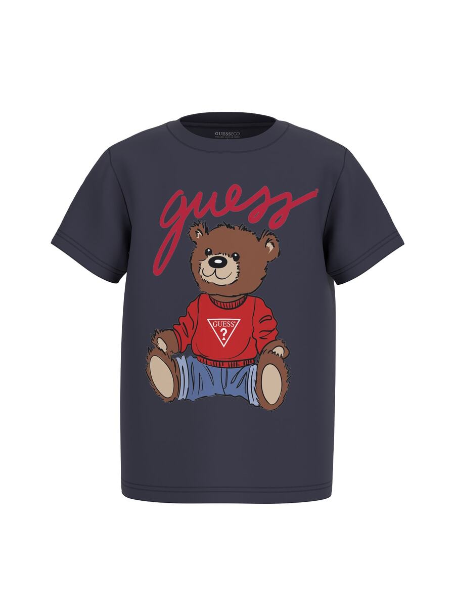 T-shirt van het merk Guess in het Blauw
