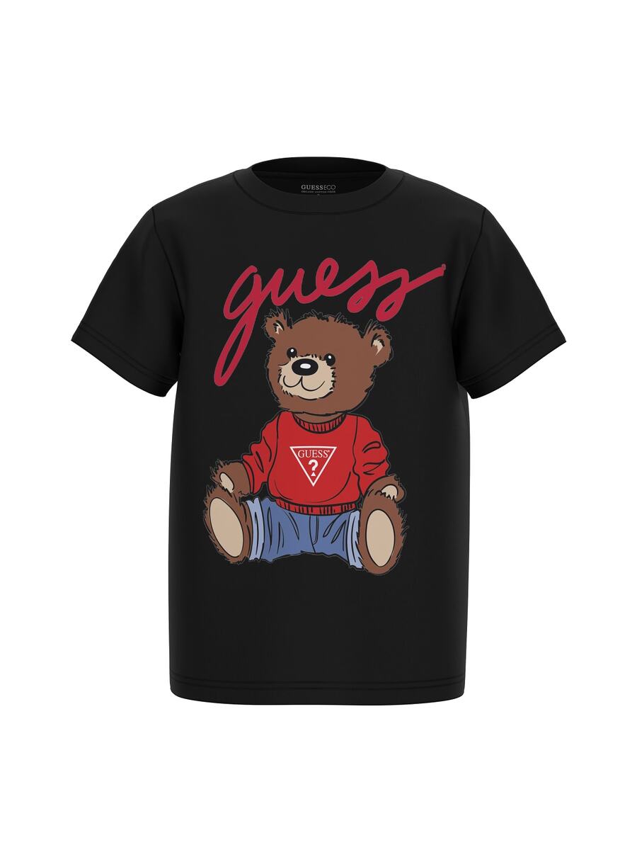T-shirt van het merk Guess in het Zwart