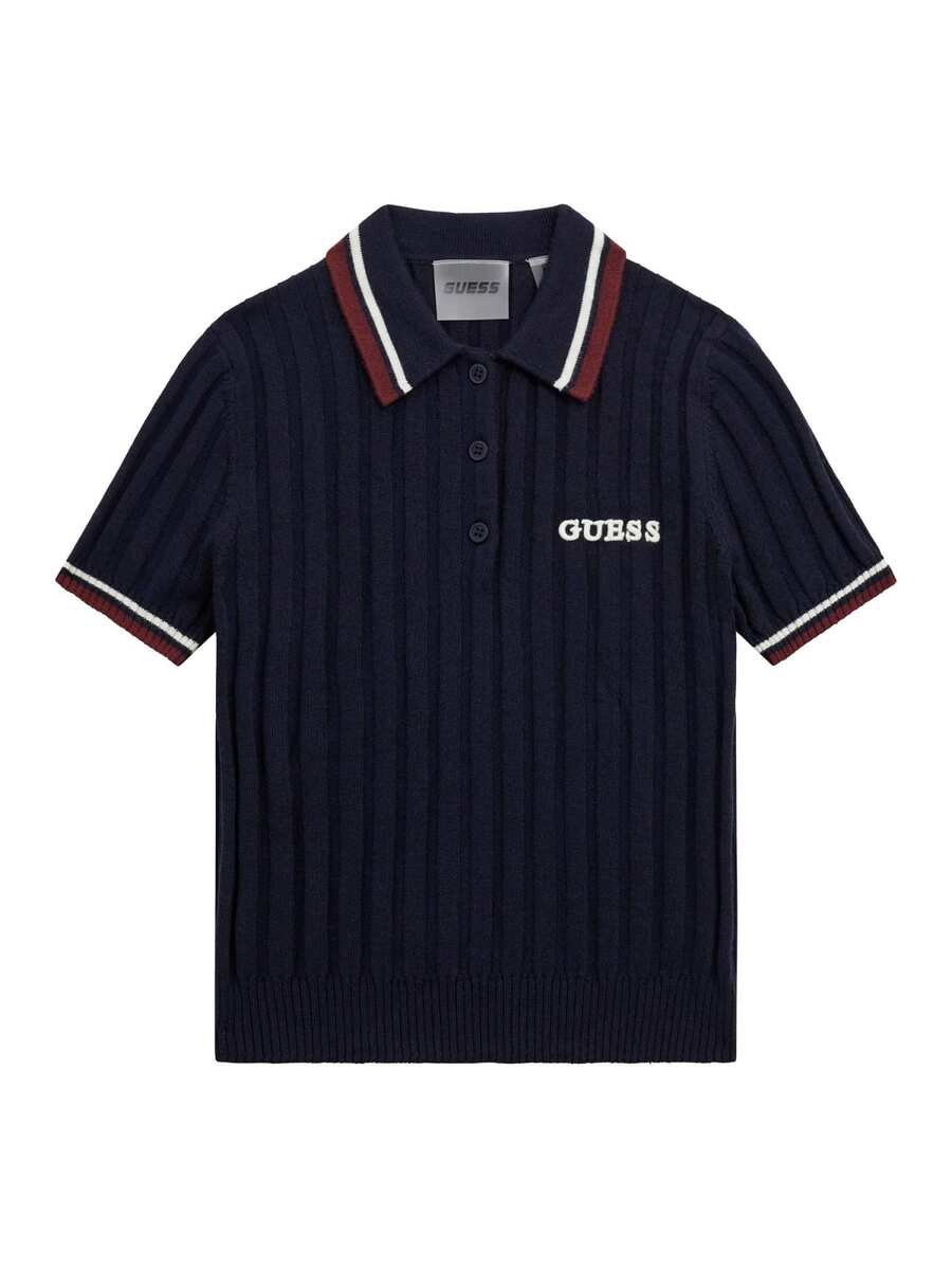 Polo van het merk Guess in het Marine