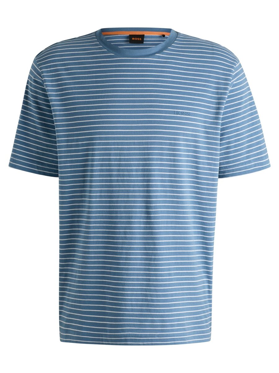 T-shirt van het merk Hugo Boss in het Blauw