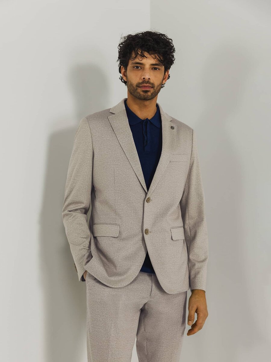 Blazer van het merk State Of Art in het Beige