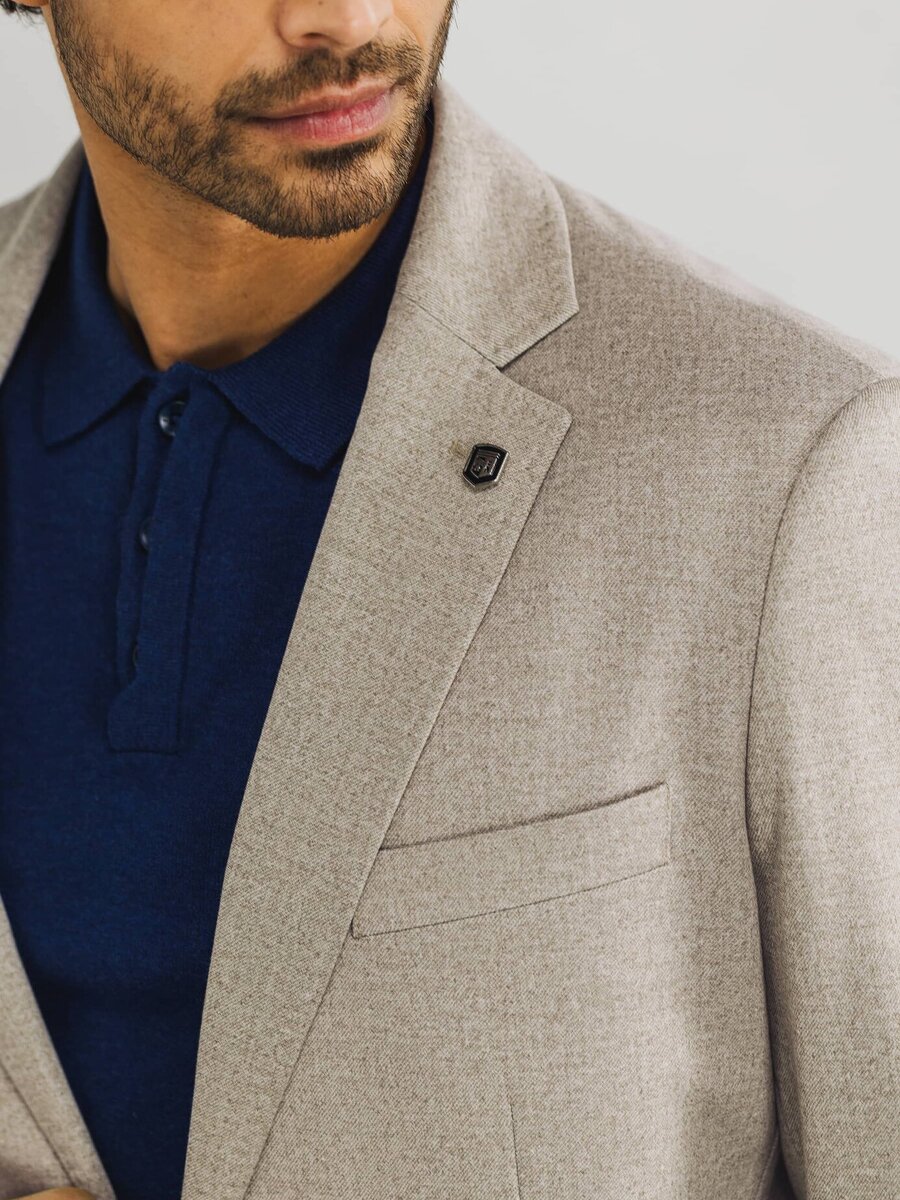 Blazer van het merk State Of Art in het Beige