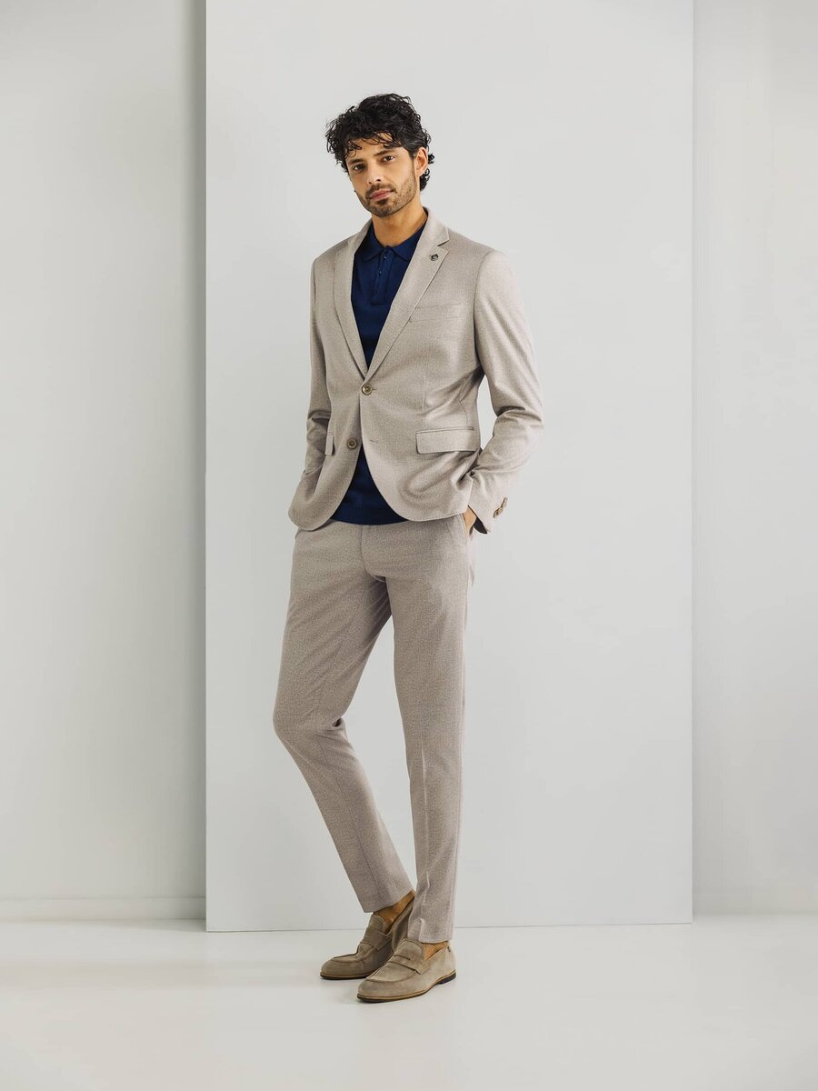 Blazer van het merk State Of Art in het Beige