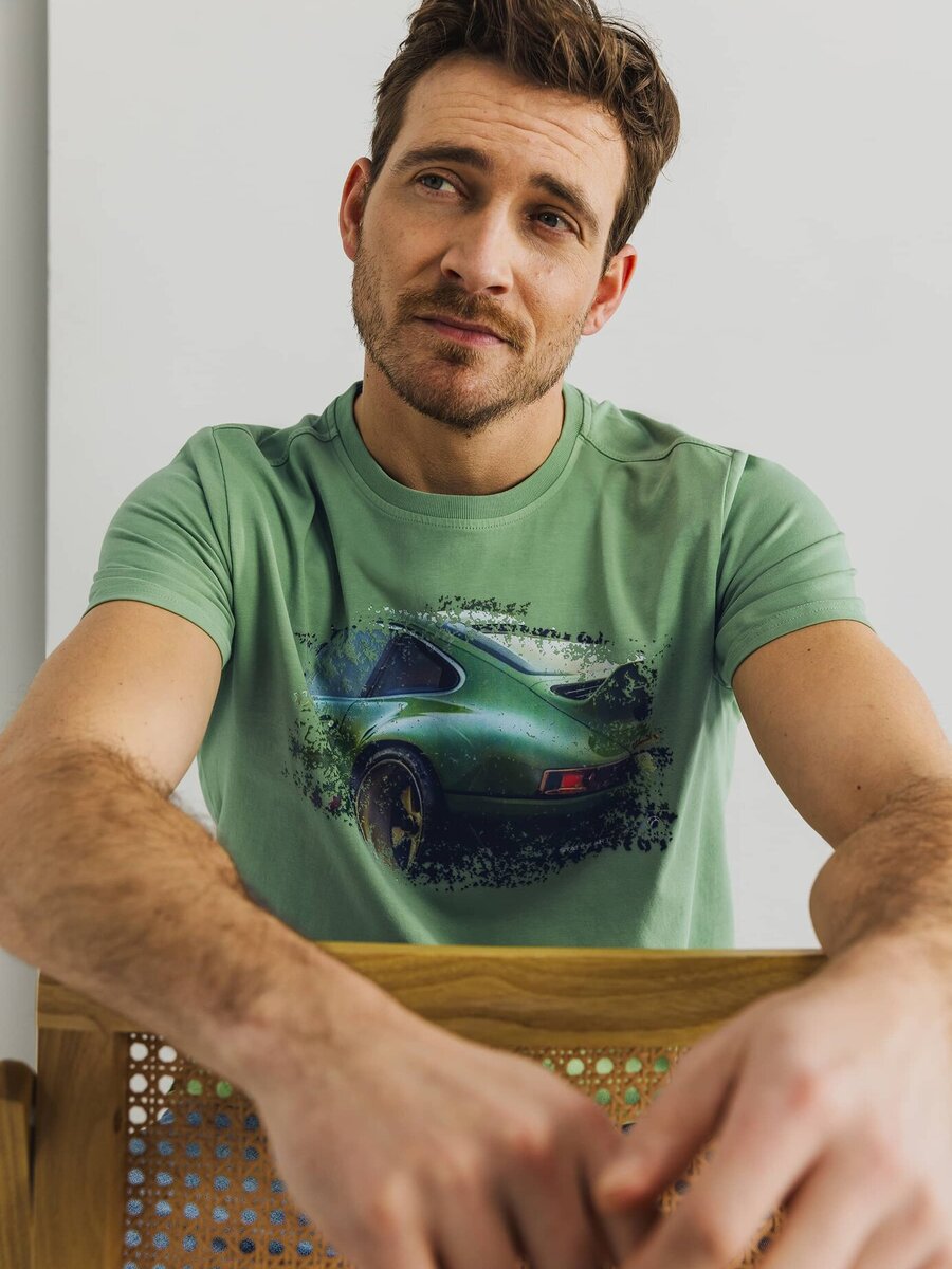 T-shirt van het merk State Of Art in het Groen