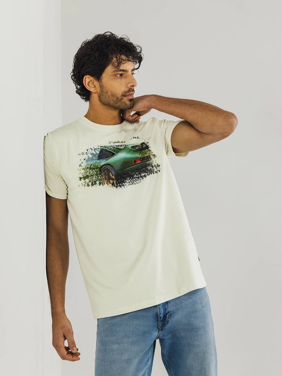 T-shirt van het merk State Of Art in het Beige