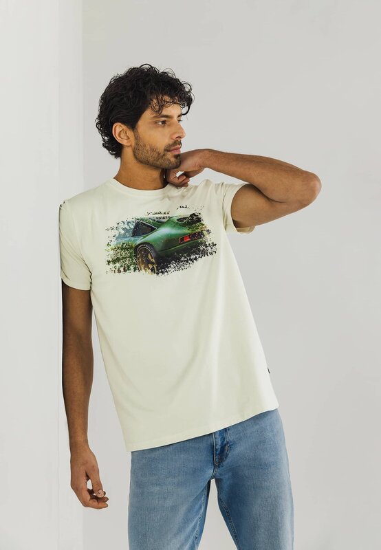 T-shirt van het merk State Of Art in het Beige