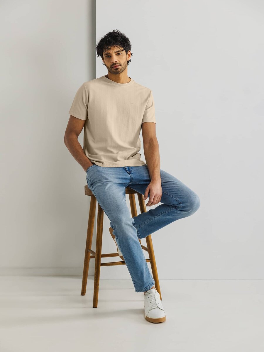 T-shirt van het merk State Of Art in het Beige