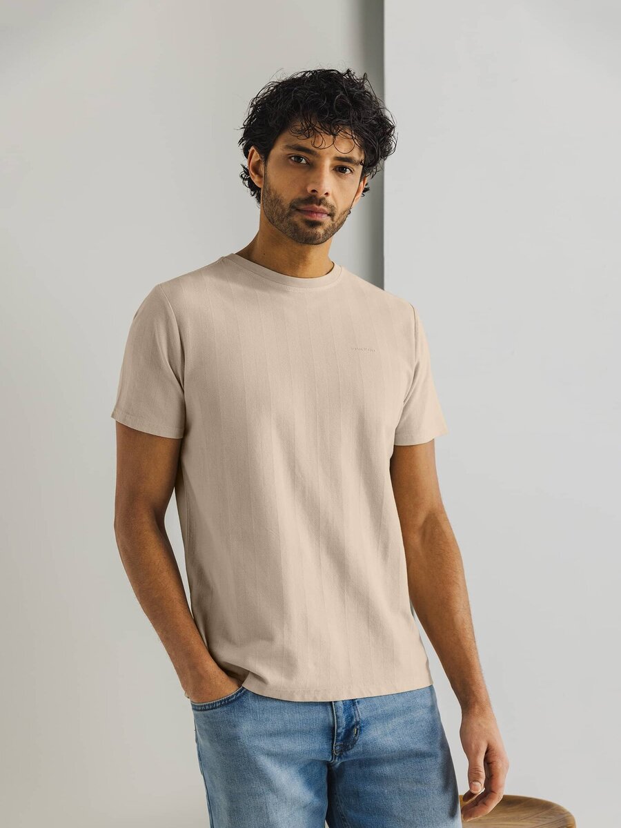 T-shirt van het merk State Of Art in het Beige