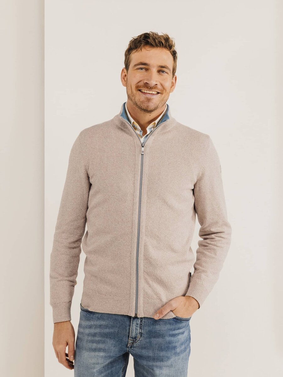 Cardigan van het merk State Of Art in het Beige