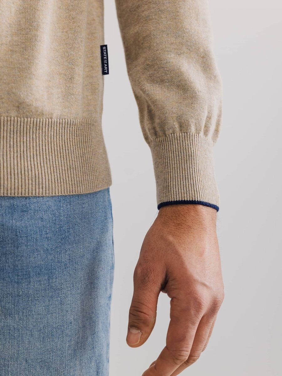 Pull van het merk State Of Art in het Beige