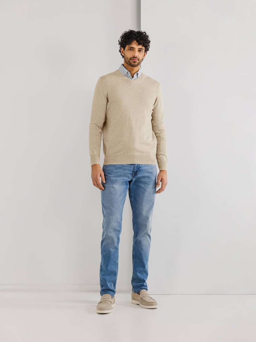 Pull van het merk State Of Art in het Beige