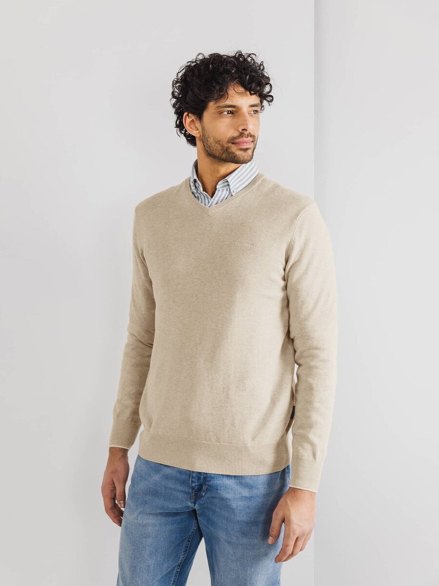 Pull van het merk State Of Art in het Beige