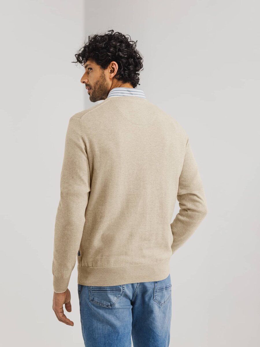Pull van het merk State Of Art in het Beige