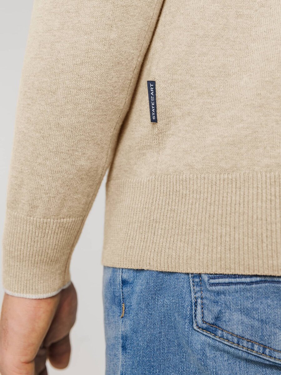 Pull van het merk State Of Art in het Beige