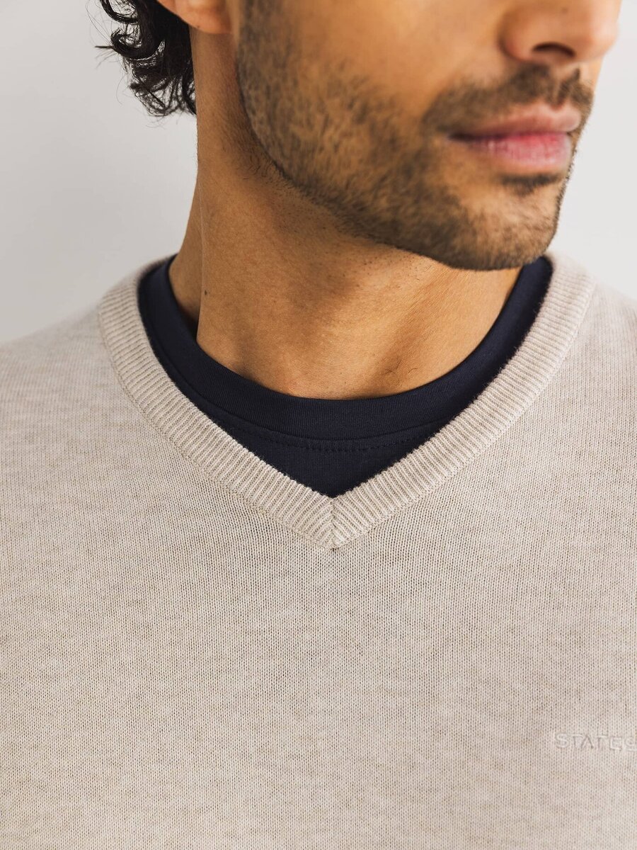 Pull van het merk State Of Art in het Beige