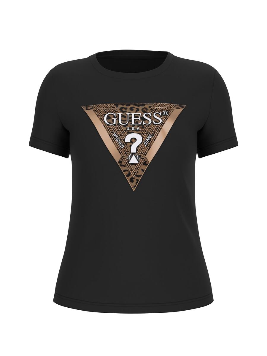 T-shirt van het merk Guess in het Zwart