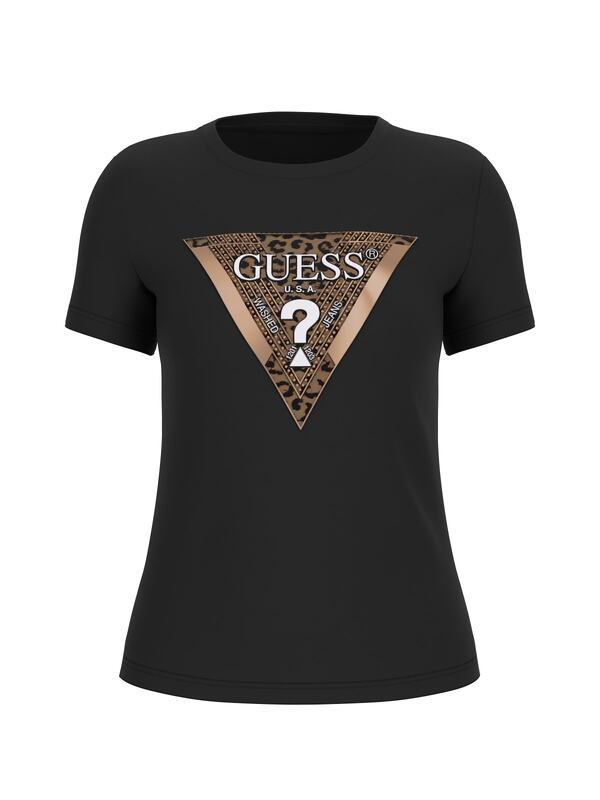 T-shirt van het merk Guess in het Zwart