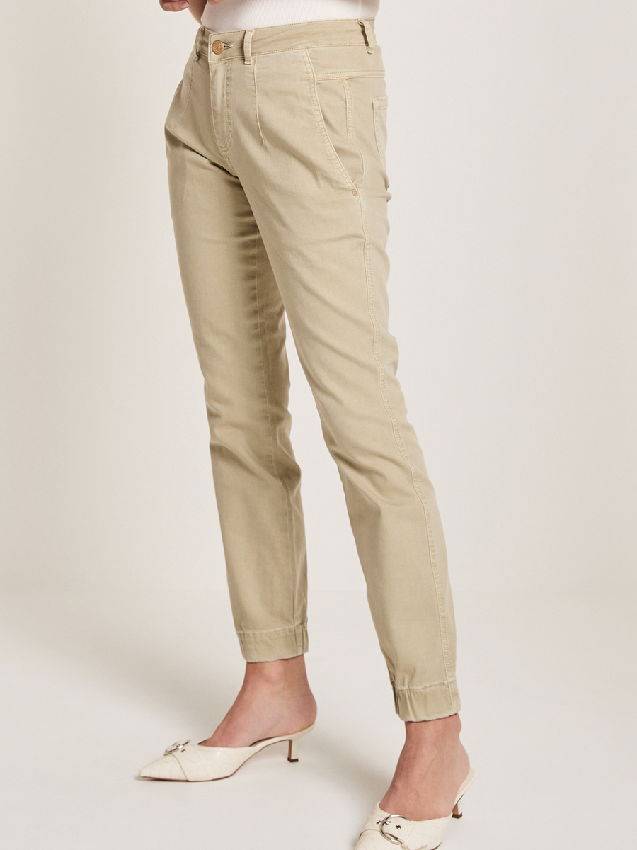 Broek van het merk Para Mi in het Kaki
