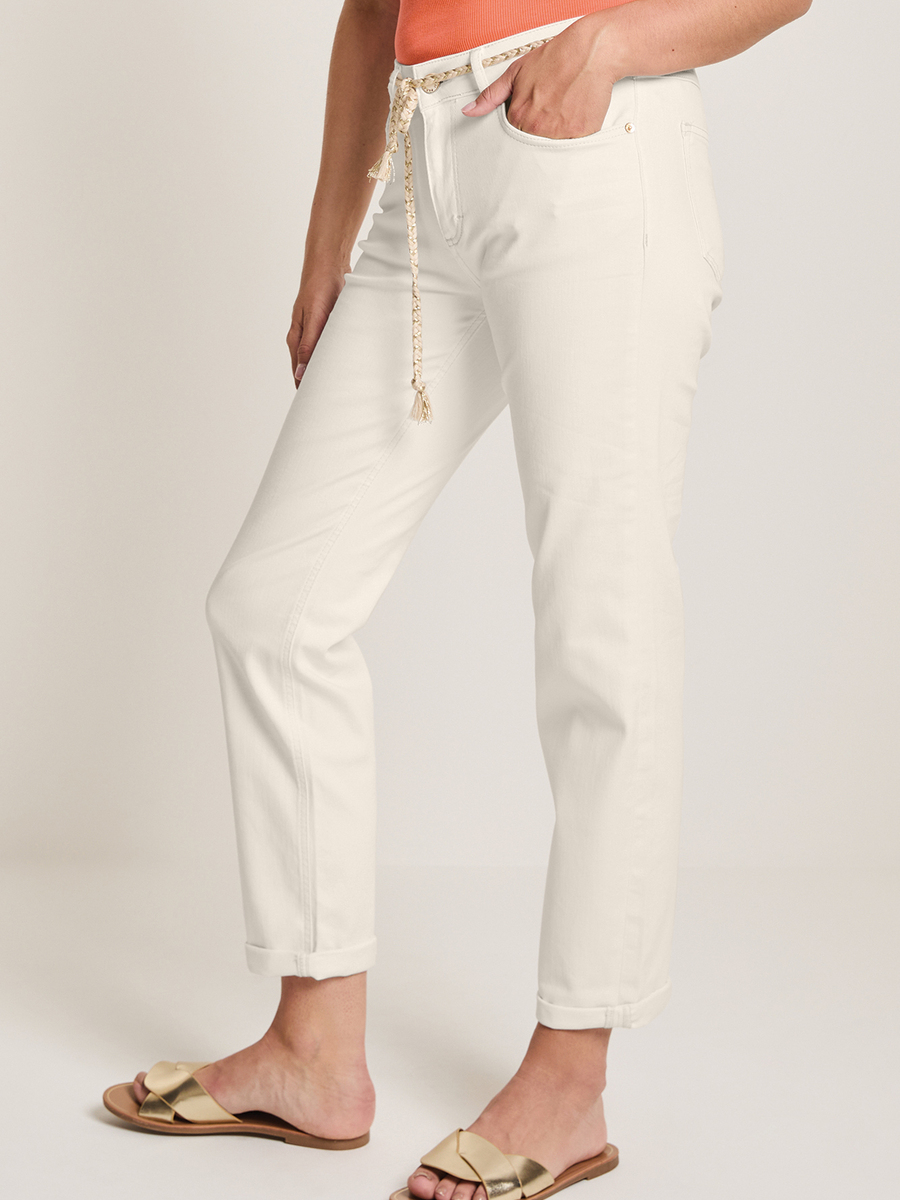 Broek van het merk Para Mi in het Ecru