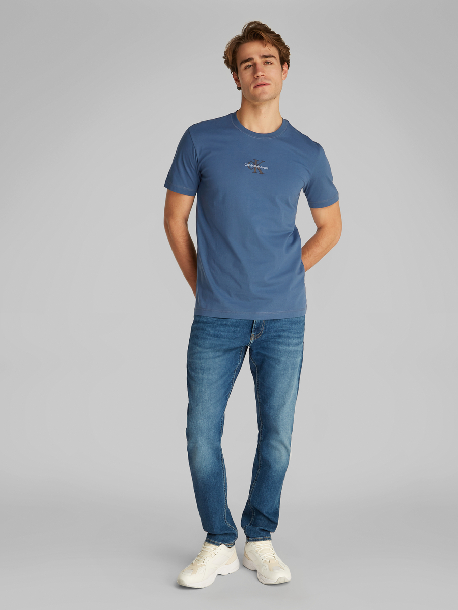 T-shirt van het merk Calvin Klein in het Blauw