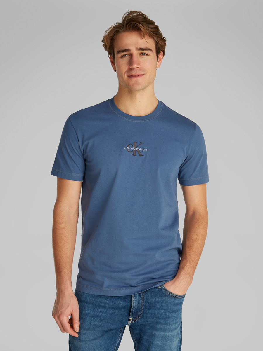 T-shirt van het merk Calvin Klein in het Blauw