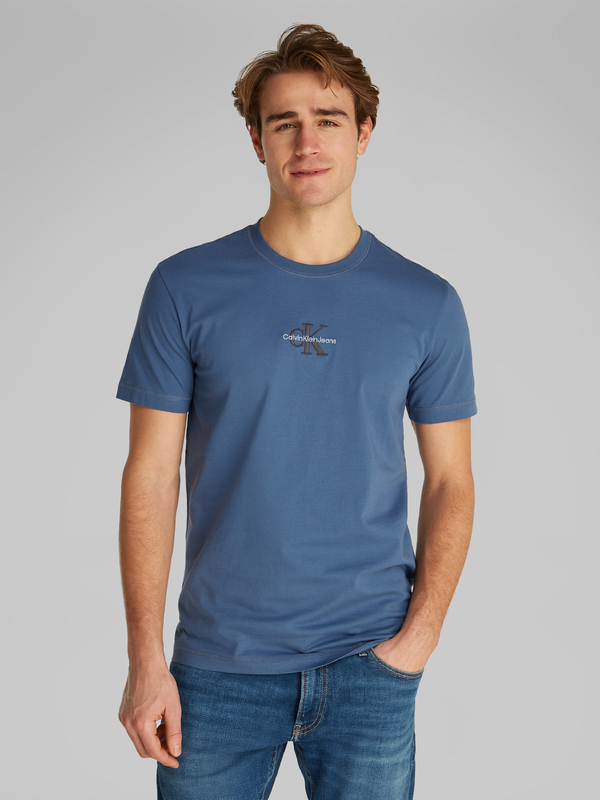 T-shirt van het merk Calvin Klein in het Blauw