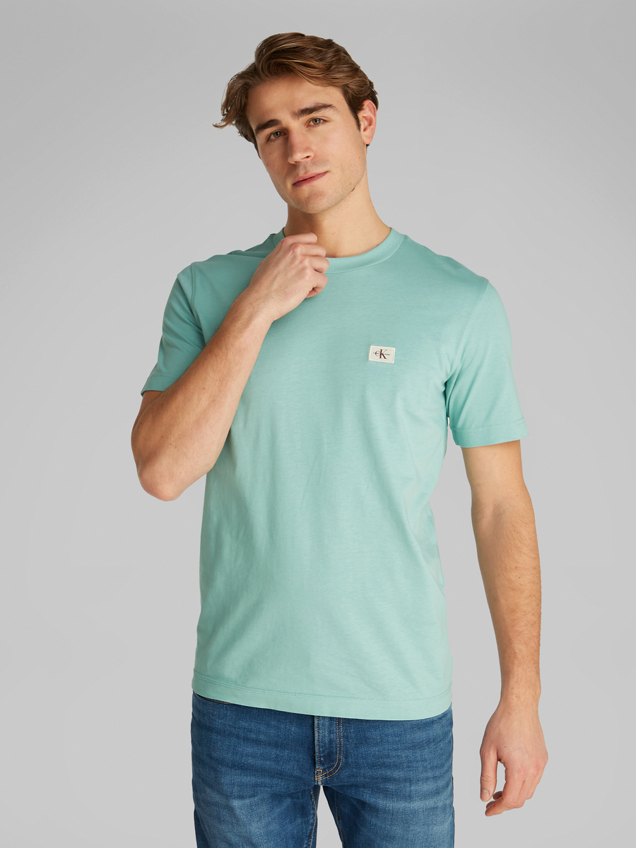 T-shirt van het merk Calvin Klein in het Blauw