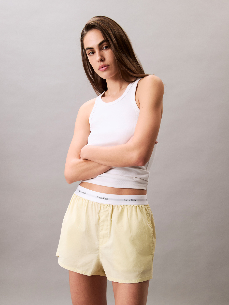 Short van het merk Calvin Klein in het Geel