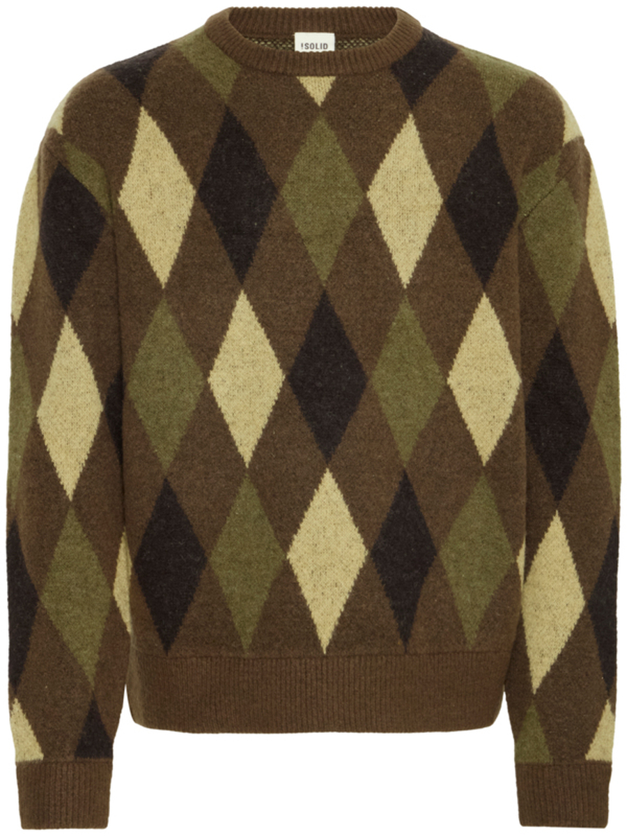 Pull van het merk !solid in het Groen