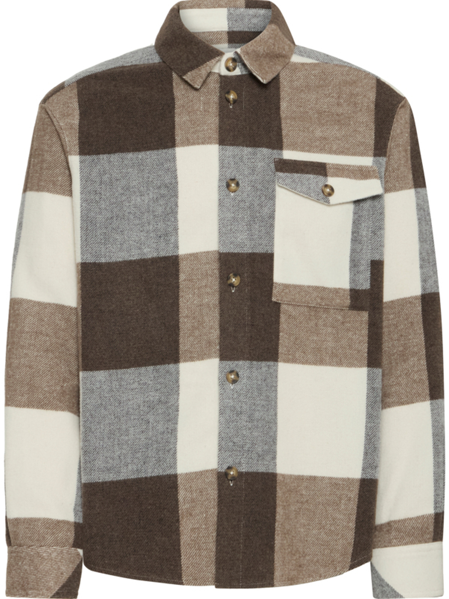 Hemd van het merk !solid in het Beige