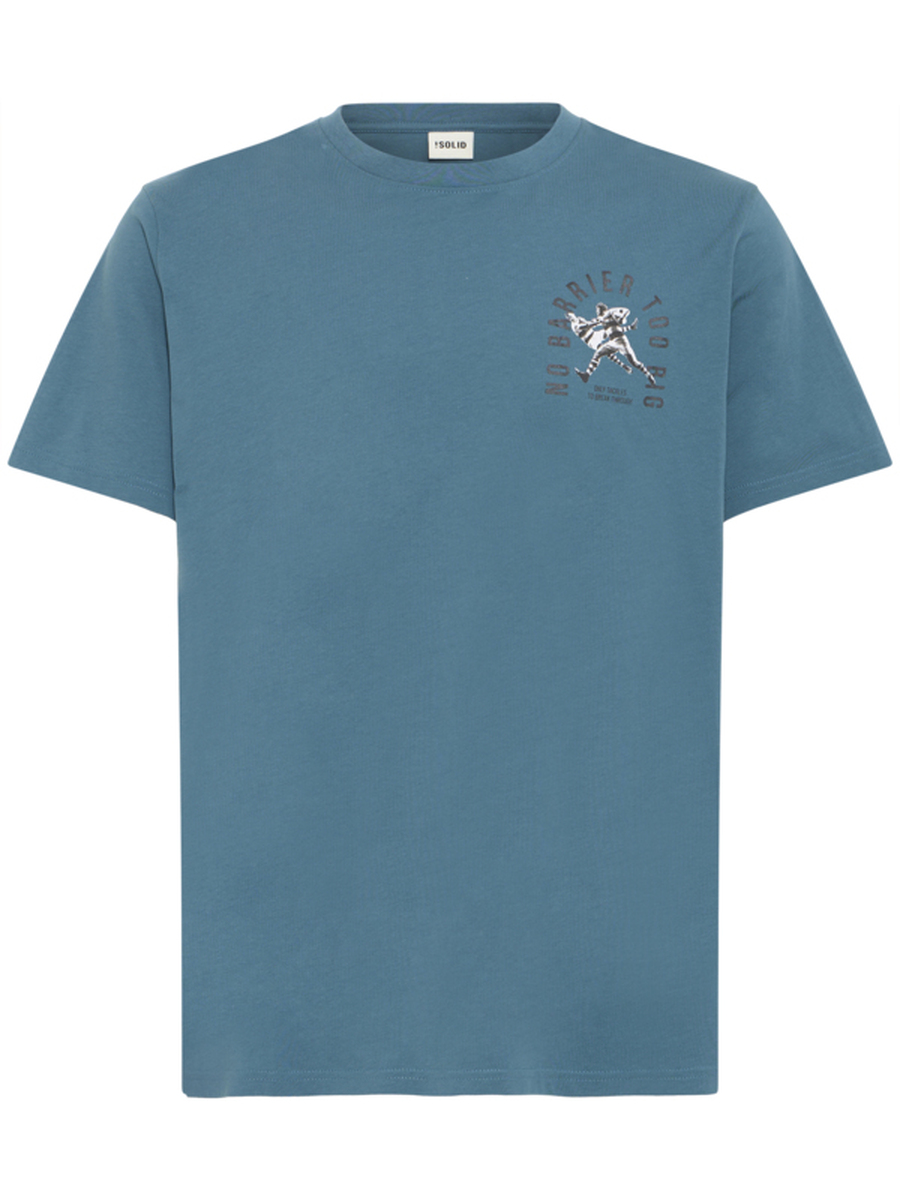 T-shirt van het merk !solid in het Blauw T-shirt van het merk !solid in het Blauw