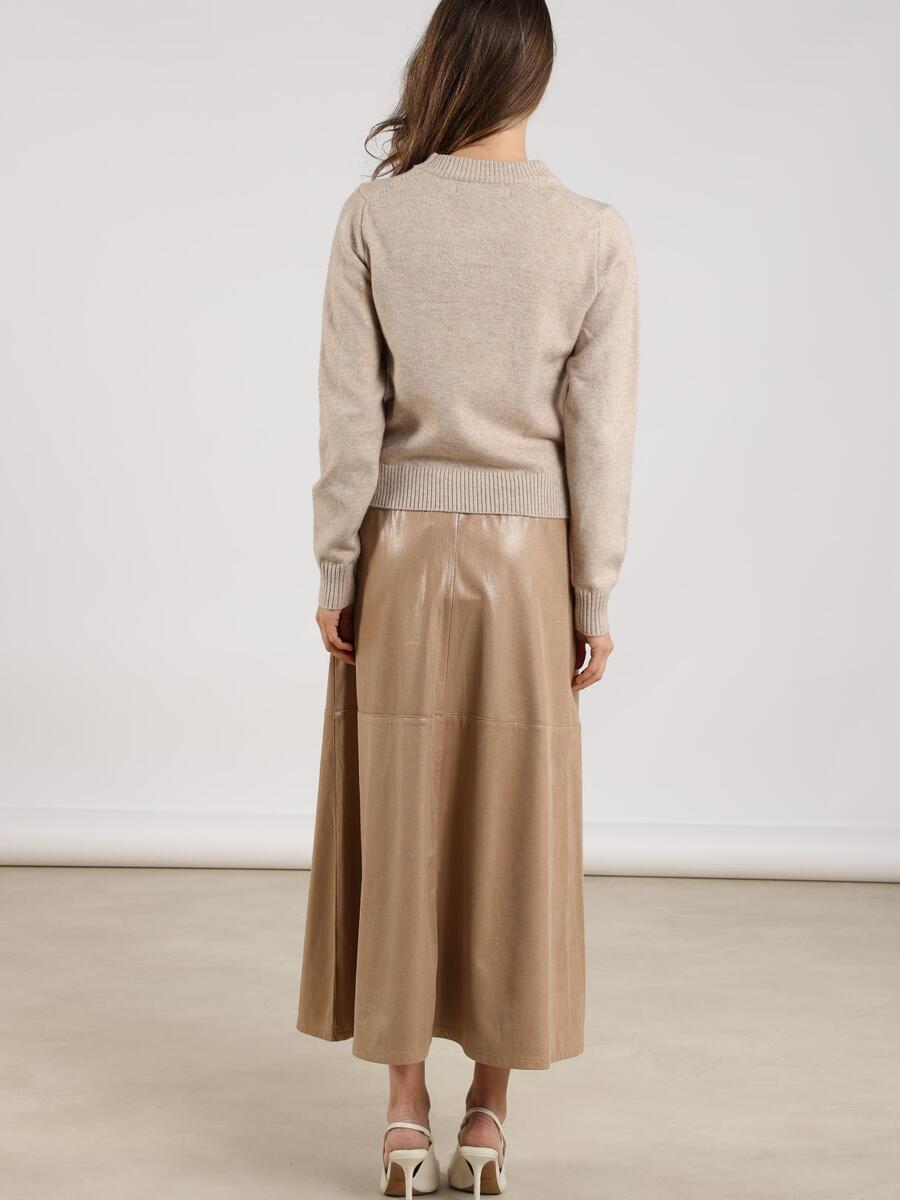 Rok van het merk Nukus in het Beige