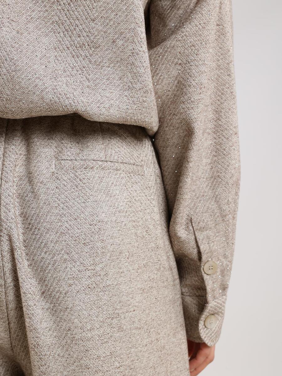 Broek van het merk Nukus in het Beige