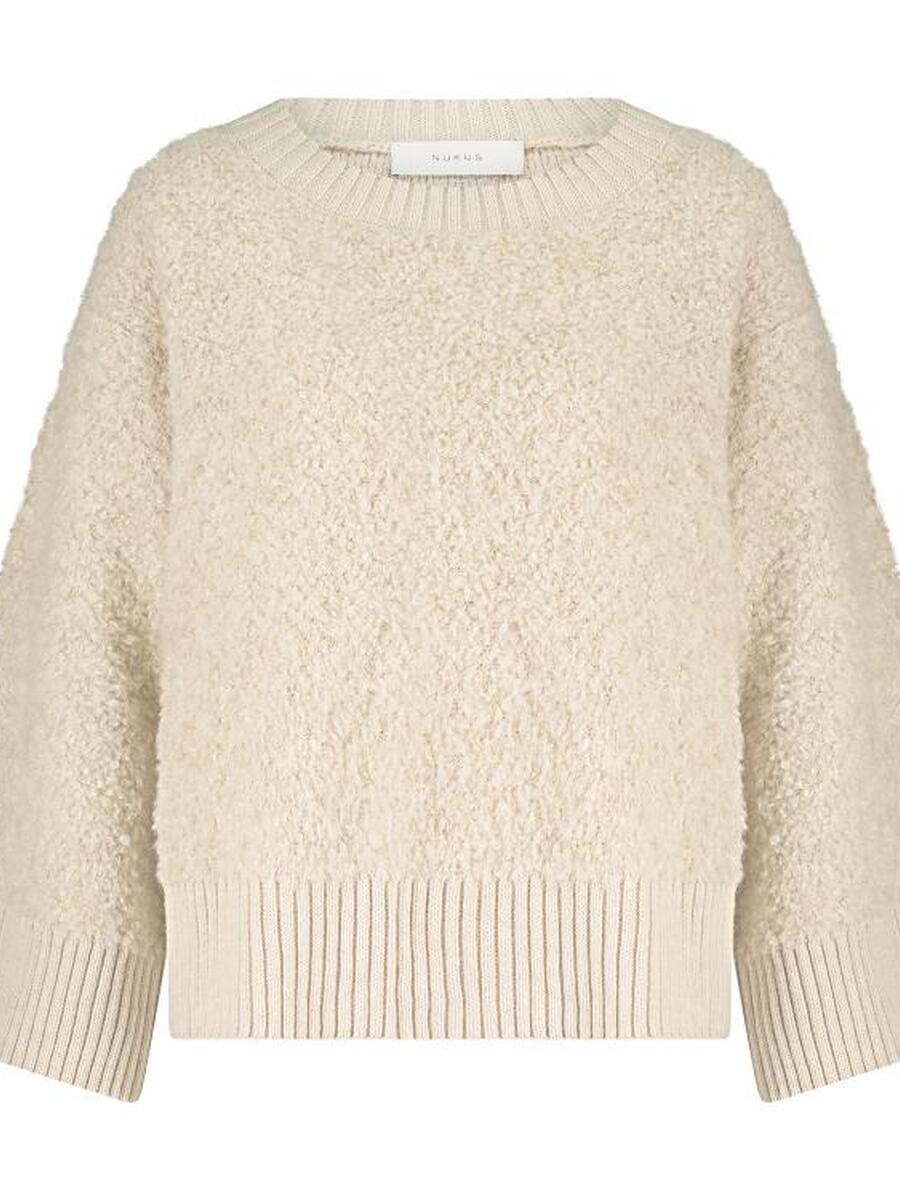 Pull van het merk Nukus in het Beige