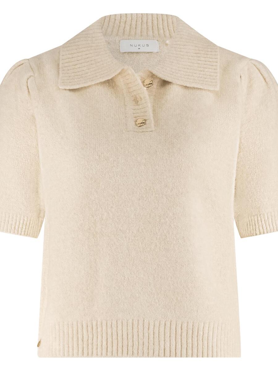 Pull van het merk Nukus in het Beige