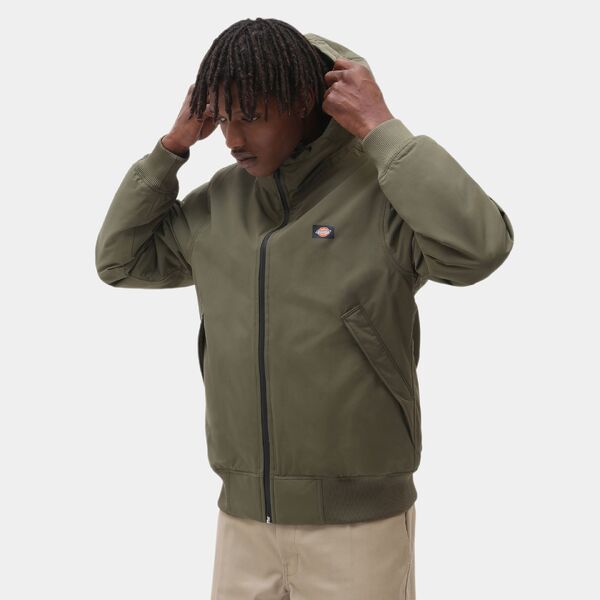 Jas van het merk Dickies in het Kaki