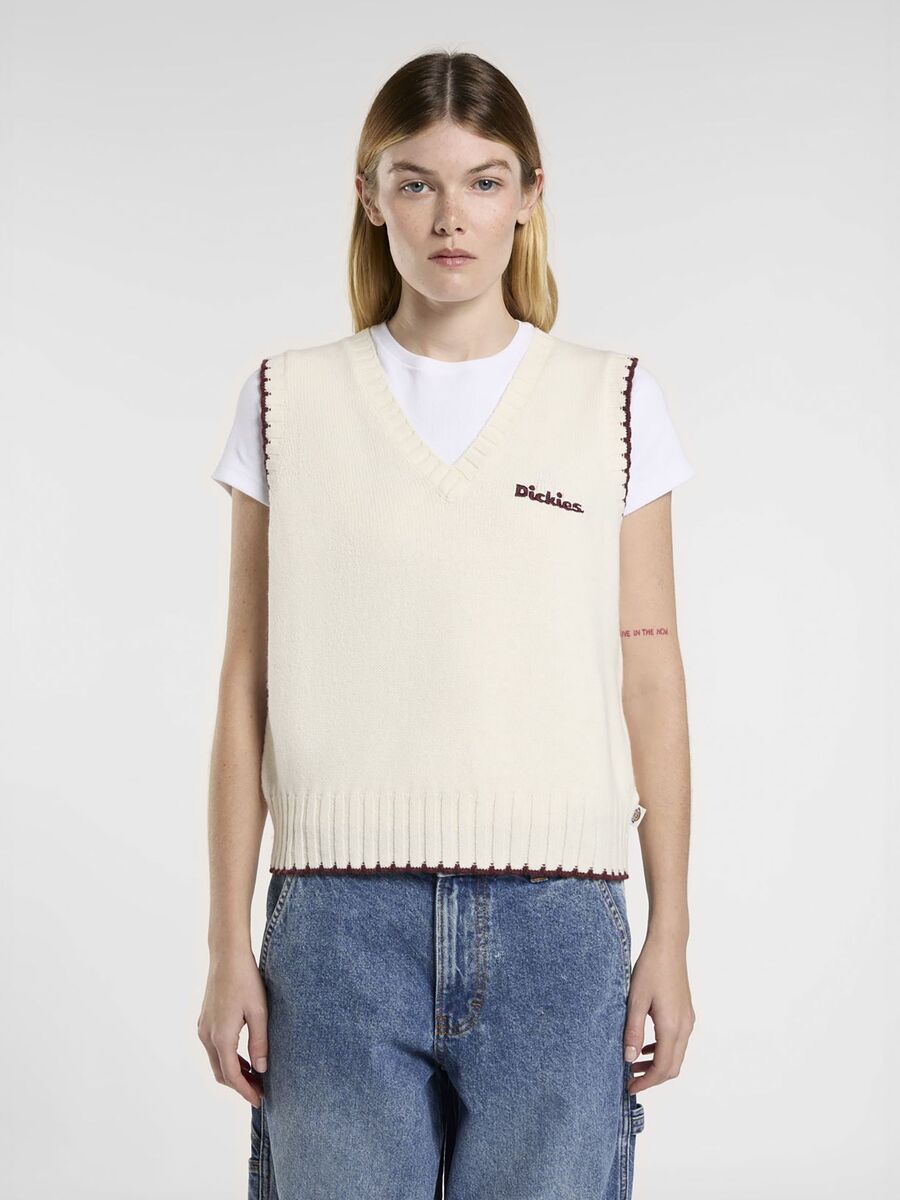 Debardeur van het merk Dickies in het Ecru
